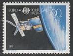 Мадейра (Португалия) 1991 год. Спутник наблюдения "ERS-1", 1 марка (Ю)