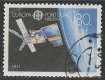 Мадейра (Португалия) 1991 год. Спутник наблюдения "ERS-1", 1 гашёная марка (Ю)