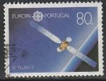 Португалия 1991 год. Спутник связи "EUTELSAT-1", 1 гашёная марка (Ю)
