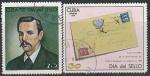 Куба 1972 год. День почтовой марки. Генеральный почтмейстер Винсент Пера, 2 гашёные марки 