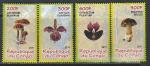 Конго 2011 год. Грибы и орхидеи, 4 марки 