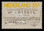 Нидерланды 1976 год. 250 лет Государственной лотереи, 1 марка 