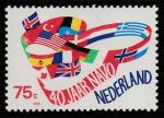 Нидерланды 1989 год. 40 лет НАТО, 1 марка 