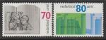 Нидерланды 1991 год. 100 лет публичным библиотекам, 2 марки 