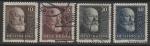 Австрия 1928 год. II Президент Австрии Михаэль Хайниш, 4 марки (гашёные)