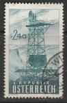 Австрия 1959 год. Ввод в эксплуатацию австрийской сети связи, 1 марка (гашёная)