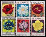 Болгария 1973 год. Полевые цветы, 6 марок 