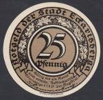 Нотгельд 25 пфеннингов. Германия 1921 год