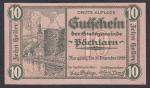 Нотгельд 10 пфеннингов. Германия 1920 год