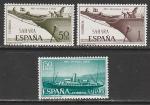 Испанская Сахара 1966 год. Корабли, 3 марки (308.280)