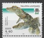 Эстония 2001 год. Таллинский зоопарк, 1 марка (н