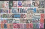 Набор марок. Франция 19-20 вв. 44 гашеные марки