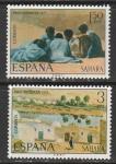 Испанская Сахара 1975 год. Картины о жизни молодёжи, 2 марки 