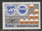Финляндия 1982 год. Собрание комитетов МВФ и Всемирного Банка в Хельсинки, 1 марка 