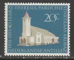 Нидерландские Антильские острова 1971 год. 40 лет Приходу Святой Терезы, 1 марка 