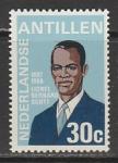 Нидерландские Антильские острова 1974 год. Политик Бернард Скотт, 1 марка 