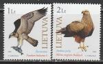 Литва 2000 год. Хищные птицы, 2 марки (н