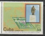 Куба 1988 год. 30 лет битве за Санта-Клару, 1 марка 