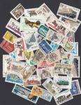 Набор иностранных марок, транспорт, 40 гашеных марок