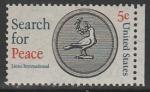 США 1967 год. Медаль "Голубь мира", 1 марка 