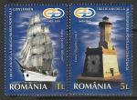 Румыния 2009 год. 100 лет порту Констанцы, 2 марки.