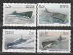 Россия 2005 год, Подводные Лодки, серия 4 марки