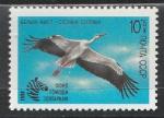 СССР 1991 год, Аист, 1 марка