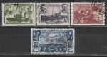 СССР 1940 год, Полярный Дрейф Ледокола "Седов", 4 гашёные марки