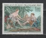 Франция 1970 год. Живопись. Франсуа Буше. 1 марка Франция 1970 год. Живопись. Франсуа Буше. 1 марка