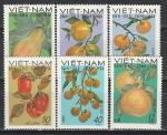Фрукты, Вьетнам 1969, 6 марок
