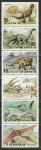 КНДР 1991 год, Динозавры, 5 марок и купон