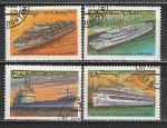 СССР 1981 год, Речной Флот, 4 гашёные марки