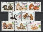 Животные Зоопарков, Куба 1979 год, 8 гашёных марок