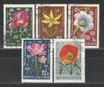СССР 1974 год, Цветы, 5 гашеных марок