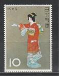 Неделя Филателии, Живопись, Япония 1965, 1 марка
