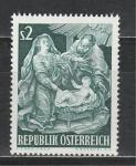 Рождество, Живопись, Австрия 1963, 1 марка