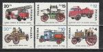 Польша 1985 г, Пожарные Автомобили, 6 марок (281.2961)