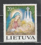 Литва 1994 год, Рождество, Живопись, 1 марка