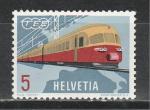 Локомотив, Швейцария 1962 год, 1 марка