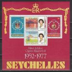 25 лет Коронации Елизаветы II, Сейшеллы 1977, блок