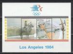 Олимпиада в Лос Анджелес, Бельгия 1984, блок)