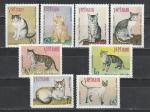 Вьетнам 1979, Кошки, 8 марок Вьетнам 1979, Кошки, 8 марок