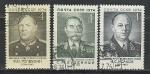 СССР 1974 г, Маршалы, 3 гашёные марки