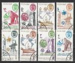 Шарья 1965, Космос, 100 лет ITU, 8 гаш. марок