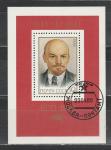 СССР 1985 год, В.И.  Ленин, гашёный блок 