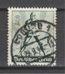 Рейх 1930 год, Рыцарь, 1 гашёная марка.