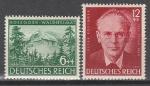 Рейх 1943 год, П. Розеггер, 2 марки