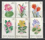 Румыния 1980 г, Цветы, 6 марок