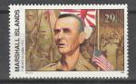 Маршалловы Острова 1992 год, История 2-й Мировой войны, Американский Генерал, 1 марка. (н41)