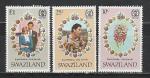 Свазиленд 1981, Свадьба Дианы и Чарльза, 3 марки.